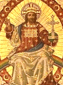 Christ teaching the beatitudes